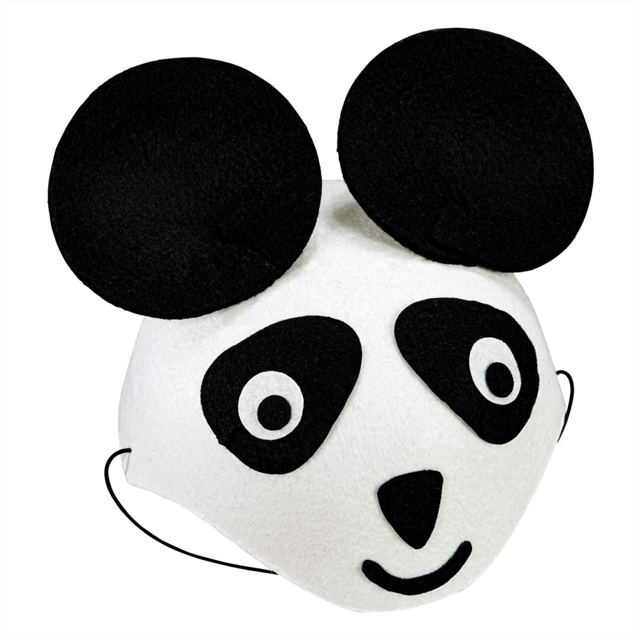 Panda sapka filcből, egyméret