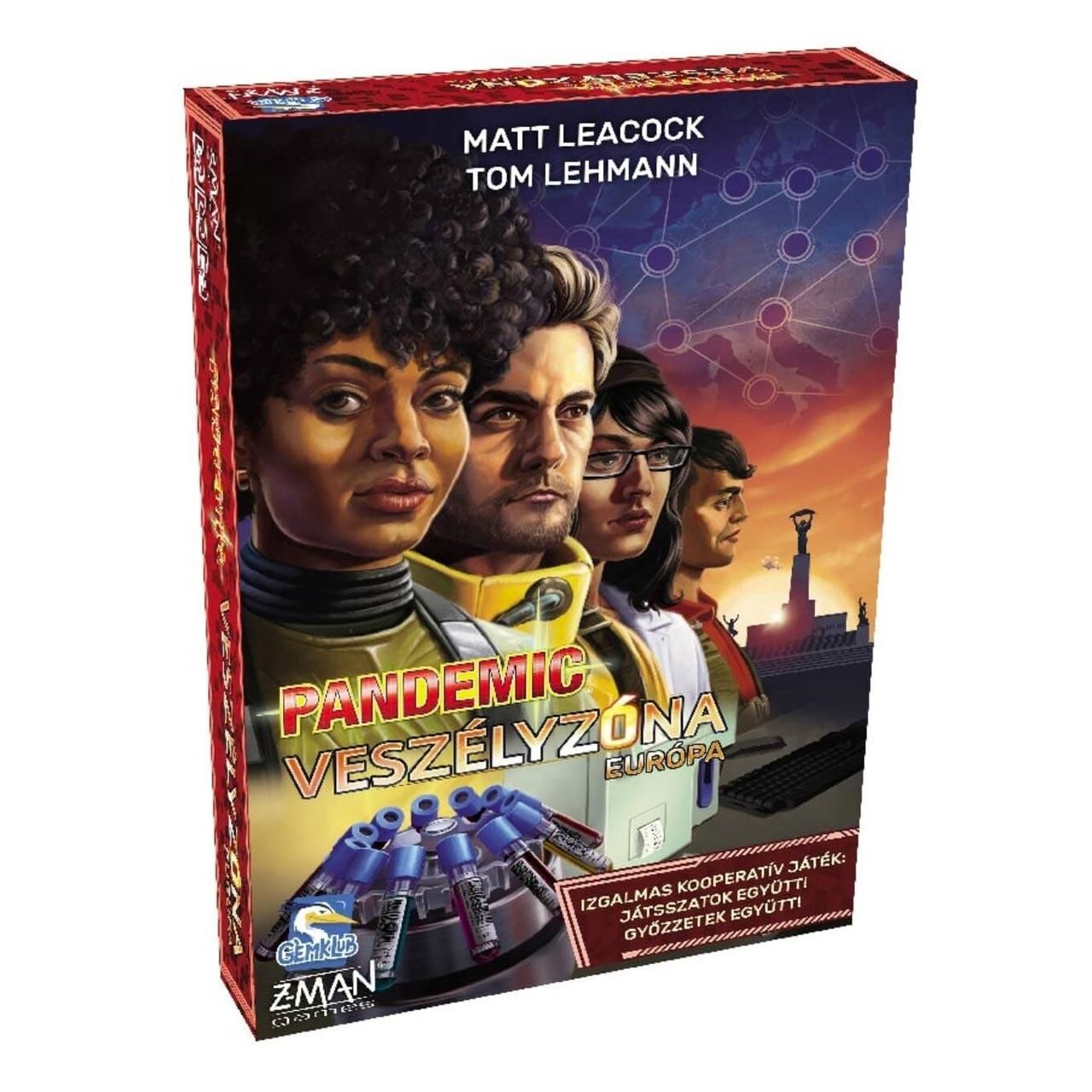 Pandemic: Veszélyzóna - Európa társasjáték