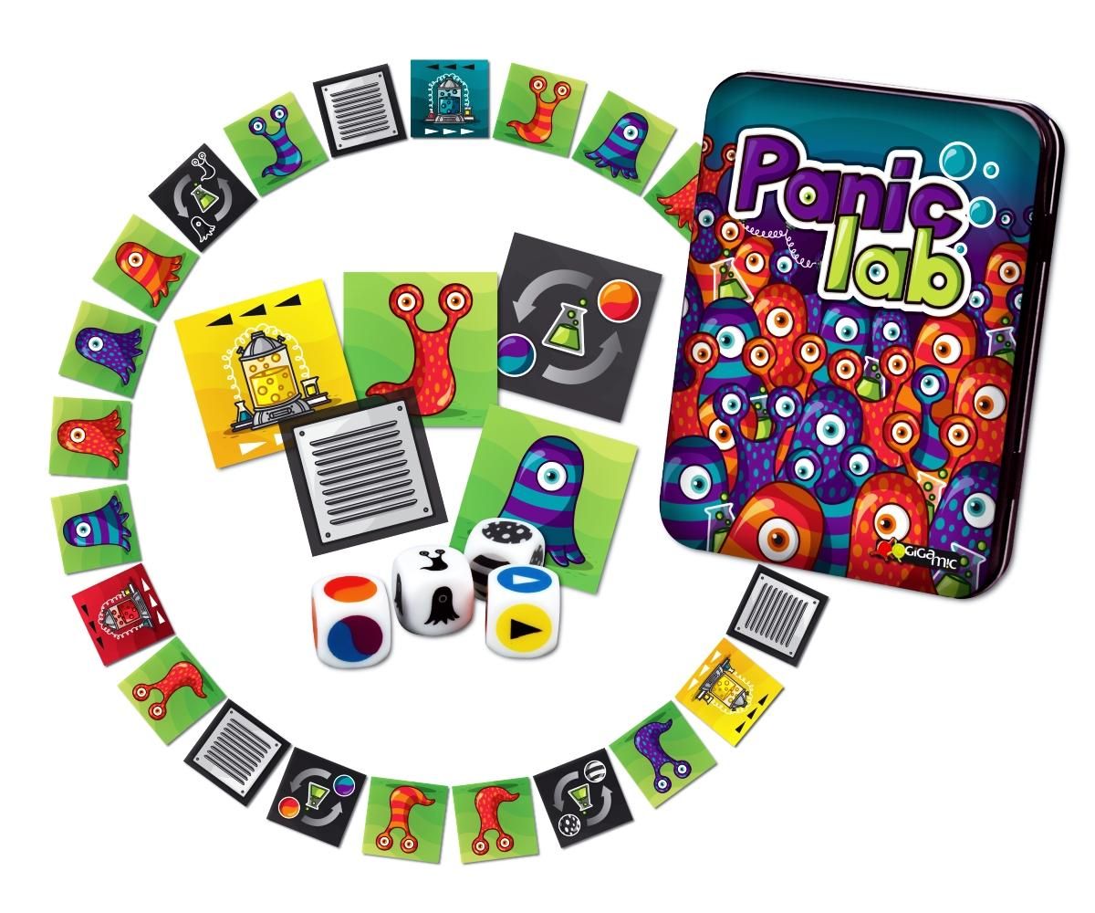 Panic lab társasjáték