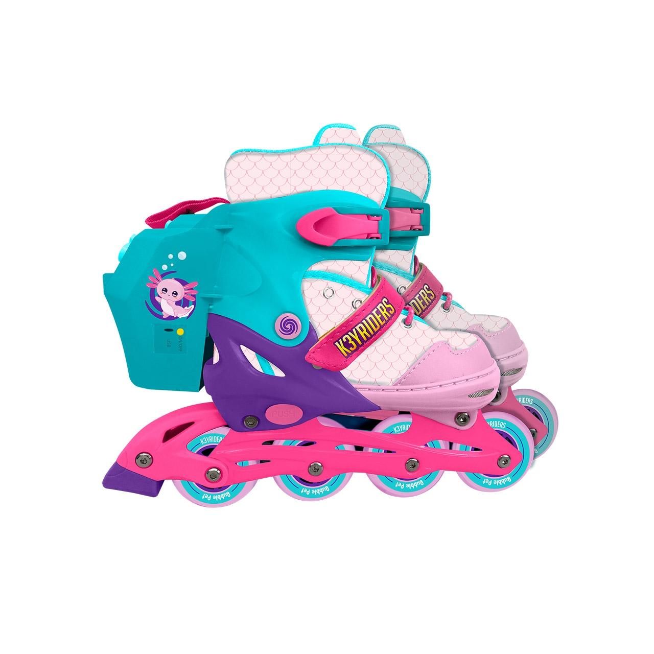Pat Avenue Keyriders buborékfújó görkorcsolya, állíthaó méret, 33-37