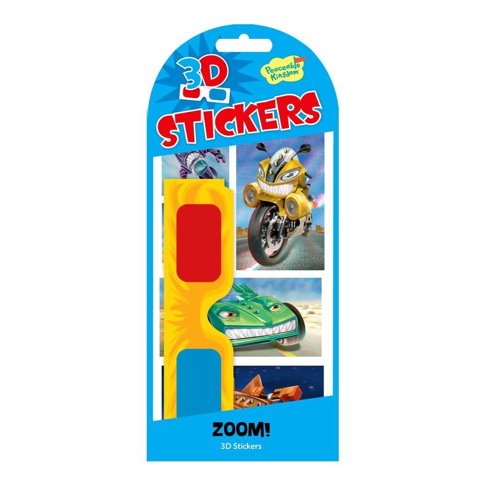 Peaceable Kingdom 3D Matrica szemüveggel - gyorsulás