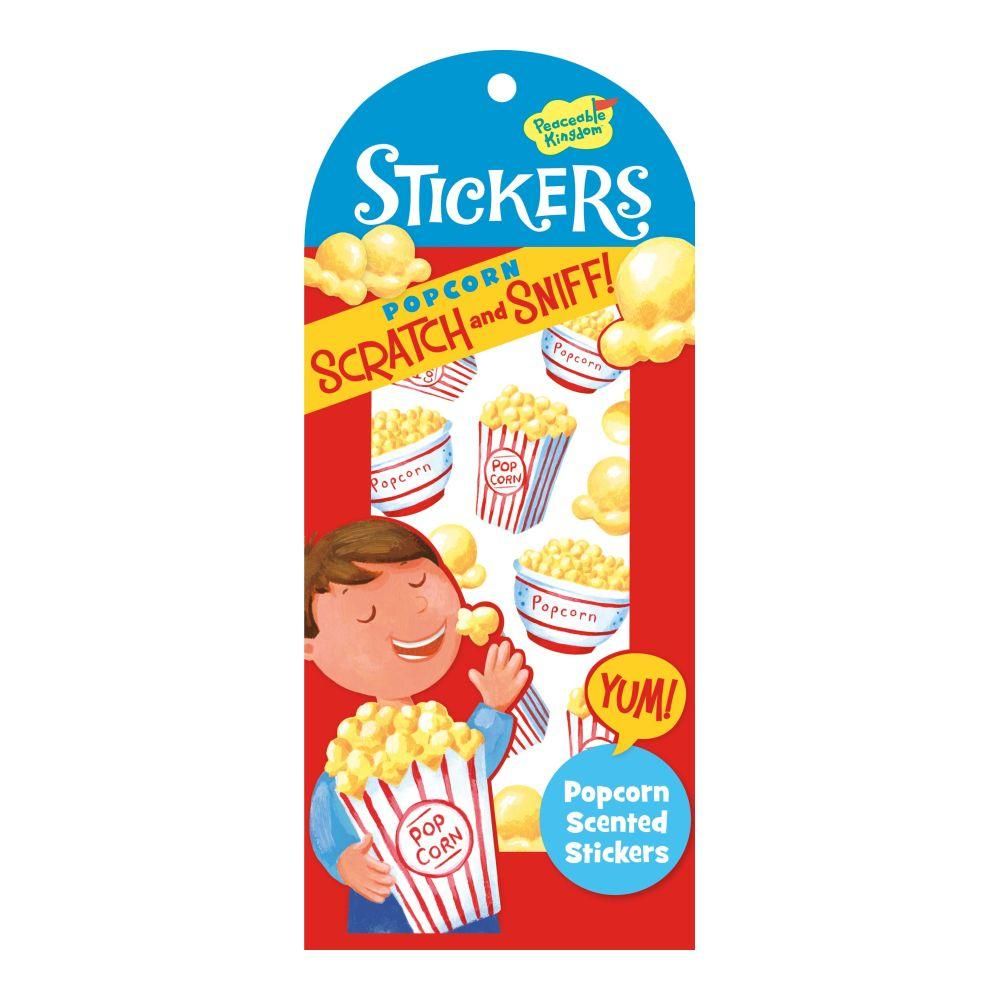 Peaceable Kingdom Illatos matrica - popcorn