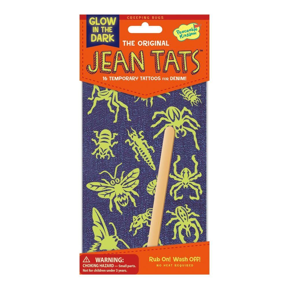 Peaceable Kingdom Matrica farmerre - fluoreszkáló bogarak 