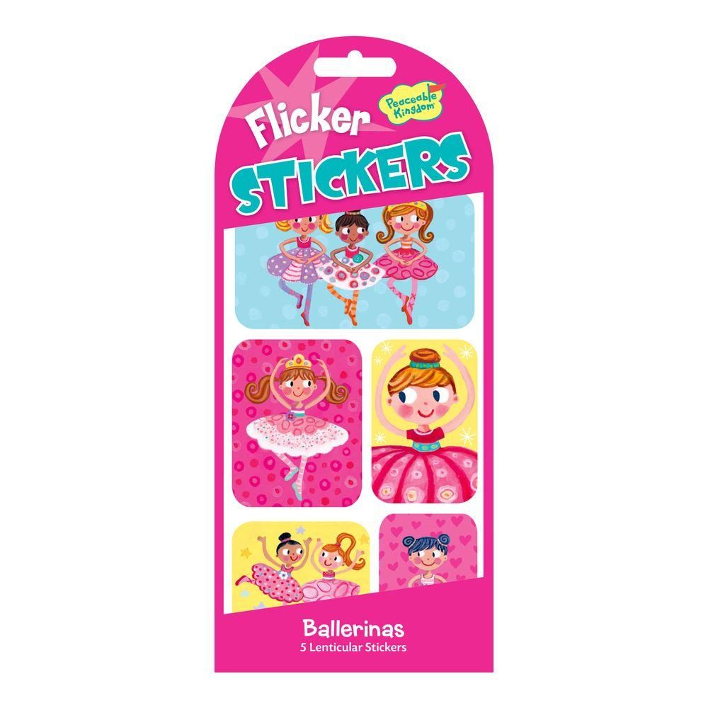 Peaceable Kingdom Matrica hologram - balerina