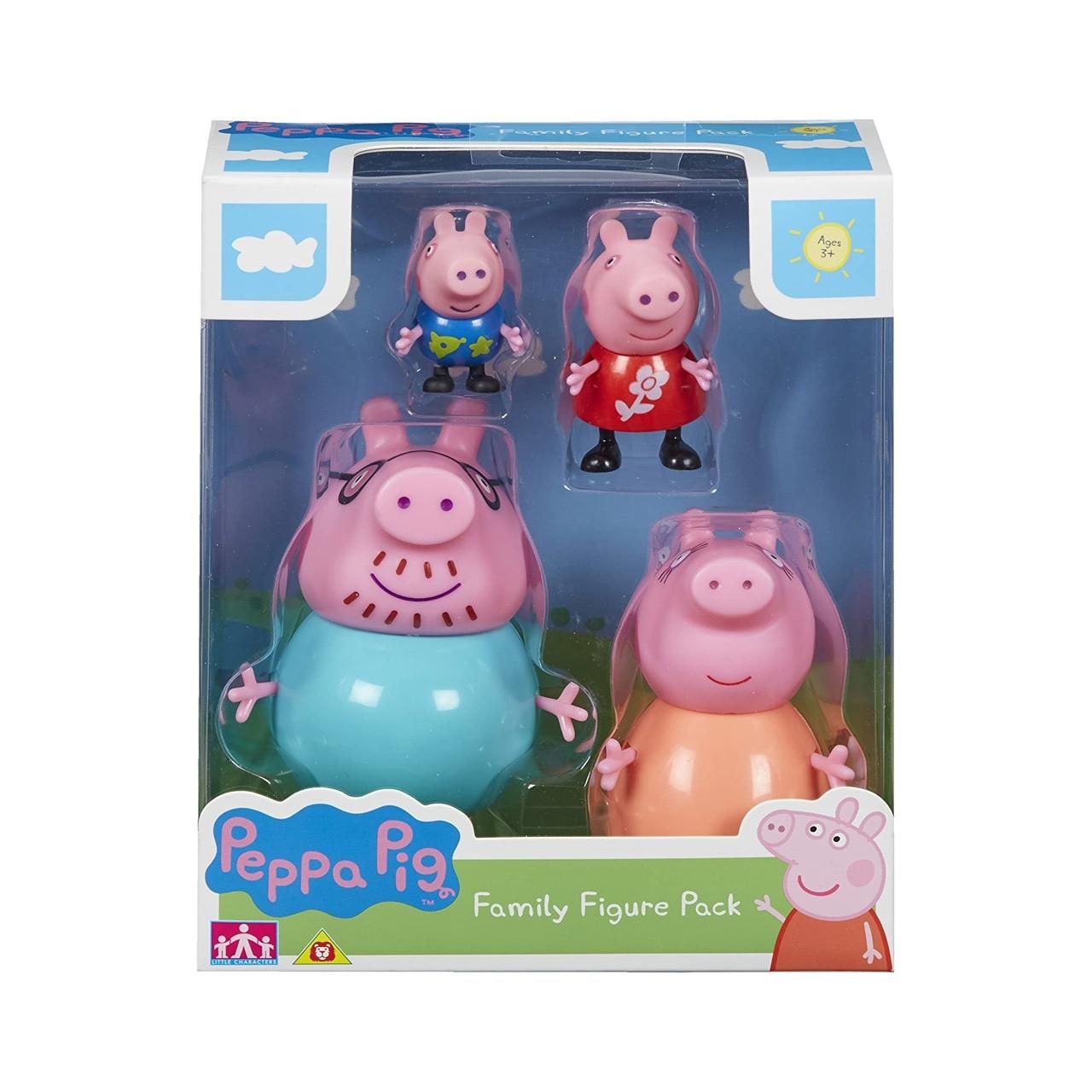 Peppa malac 4 darabos családi figura szett