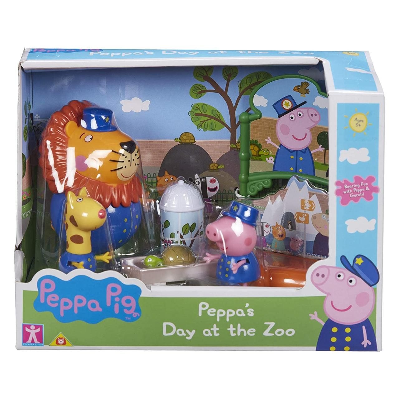 Peppa malac állatkerti készlet 3 figurával