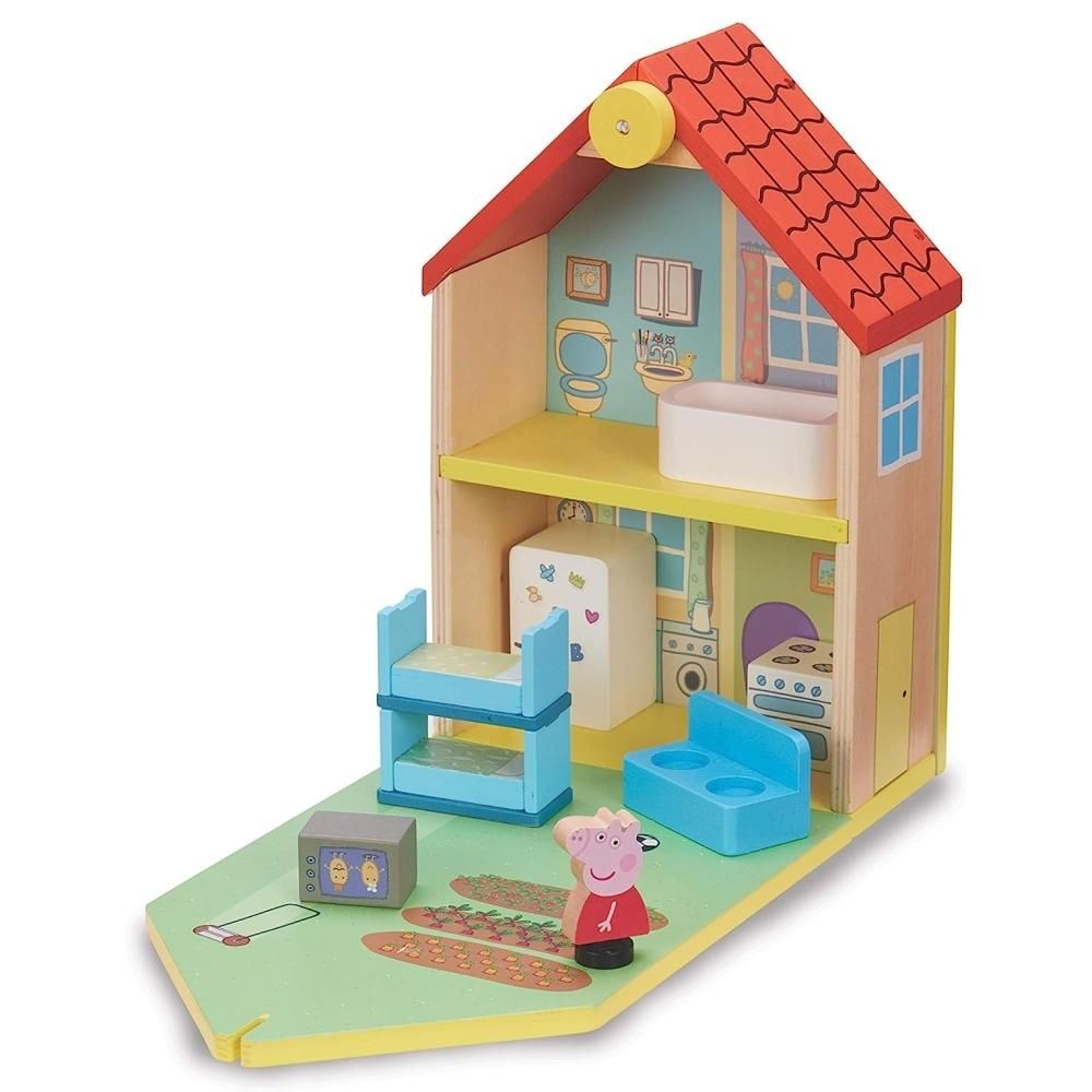 Peppa malac Fa családi ház játékszett