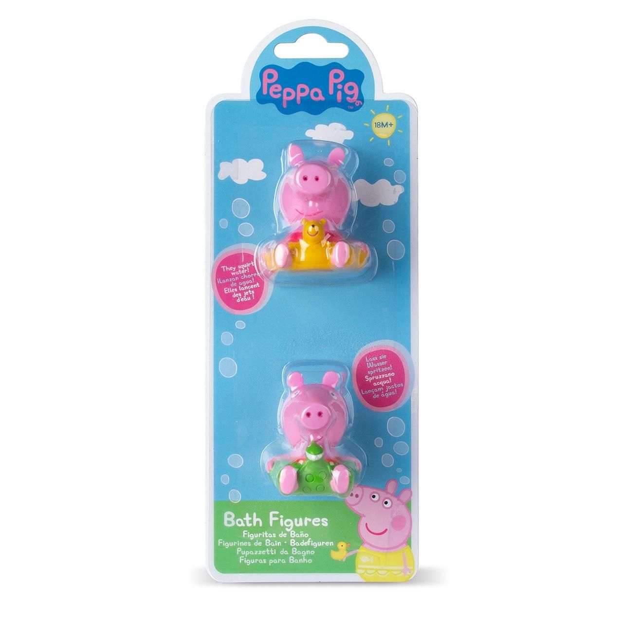 Peppa malac fürdős figura, 2 darabos (többféle)