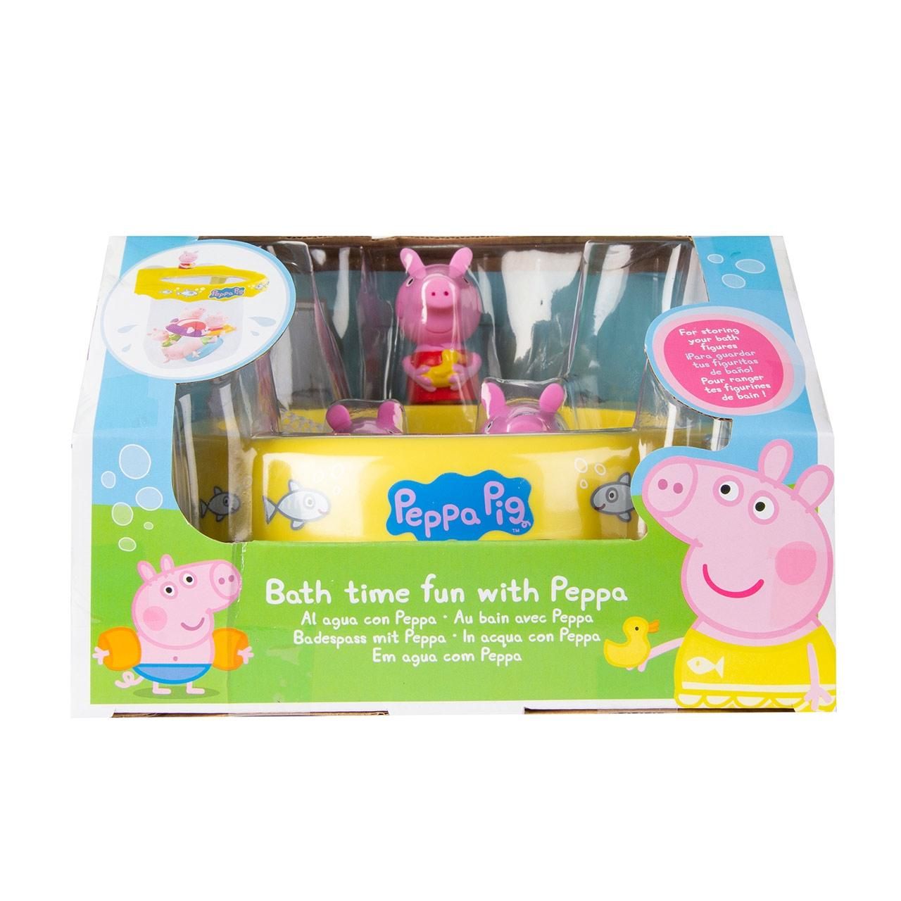 Peppa malac fürdős készlet hálóval és figurákkal