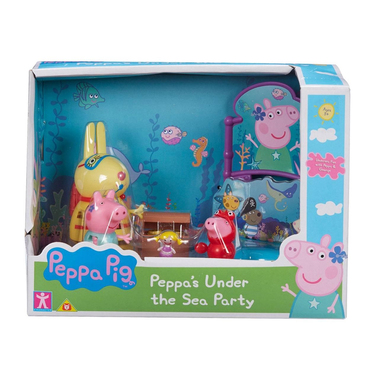 Peppa malac víz alatti készlet 3 figurával