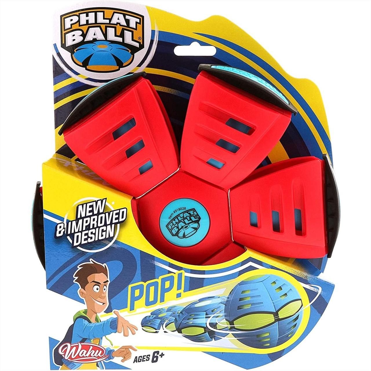 Phlat Ball V5 frizbi labda, piros
