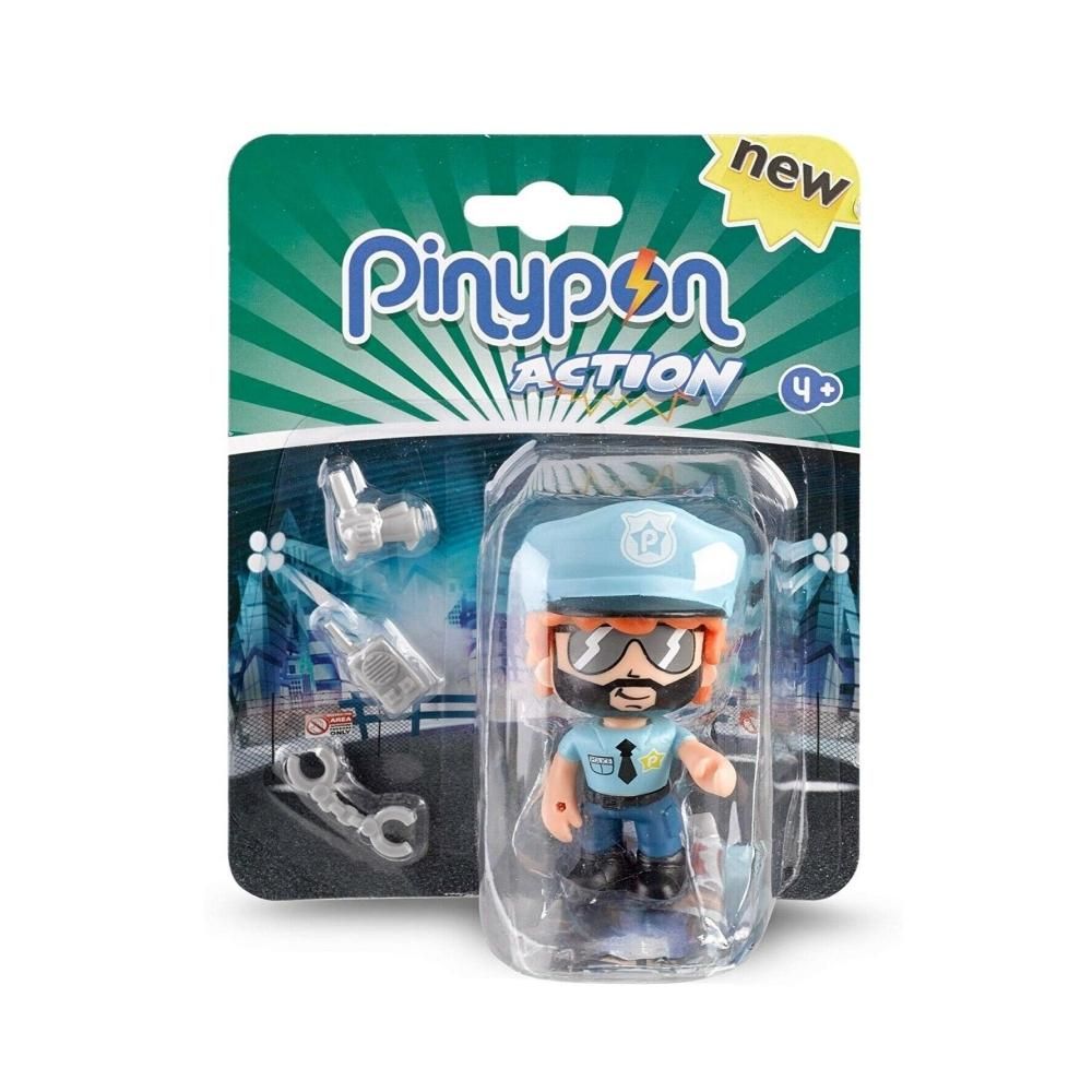Pinypon Action Rendőr figura napszemüvegben