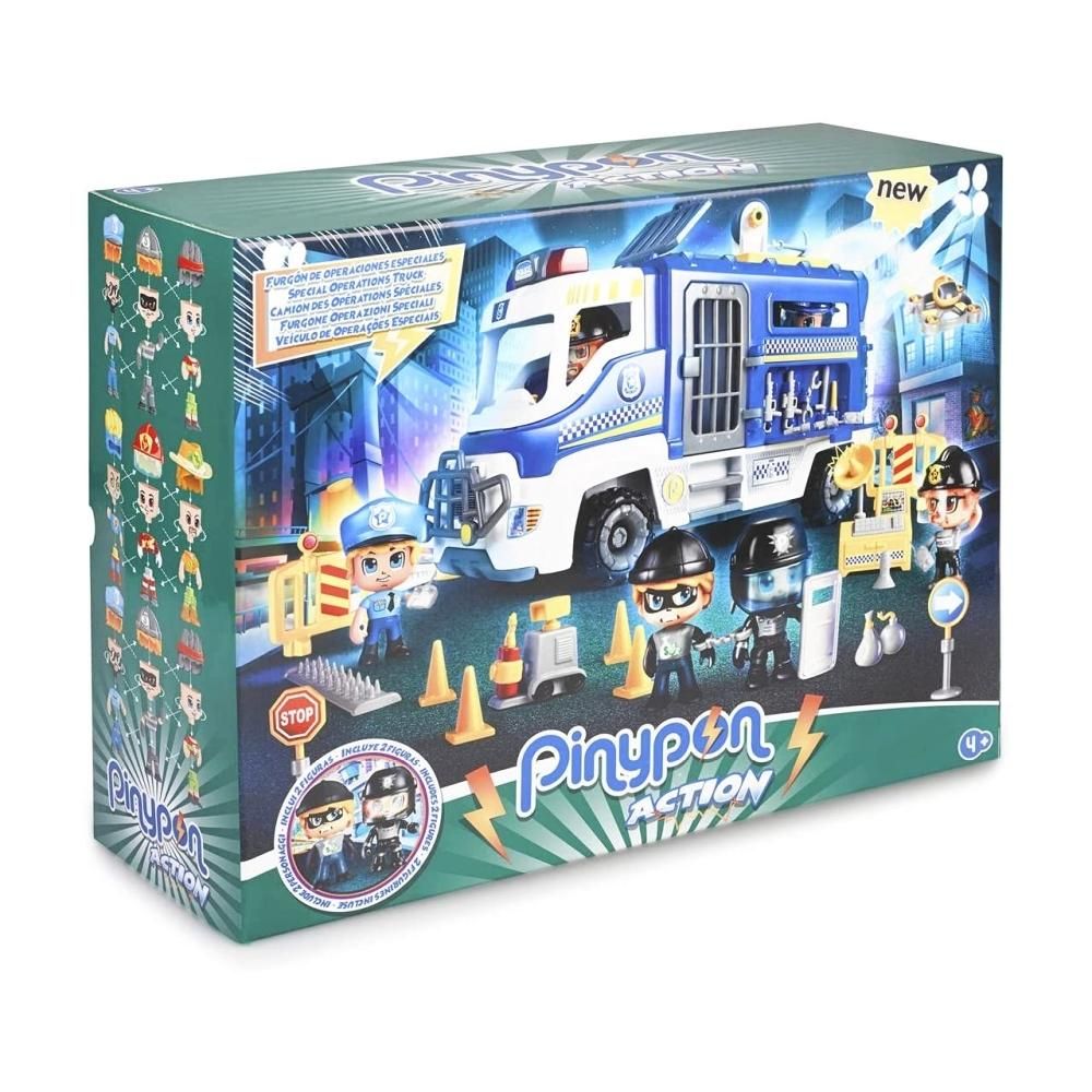 Pinypon Action Rendőrségi bevetési jármű