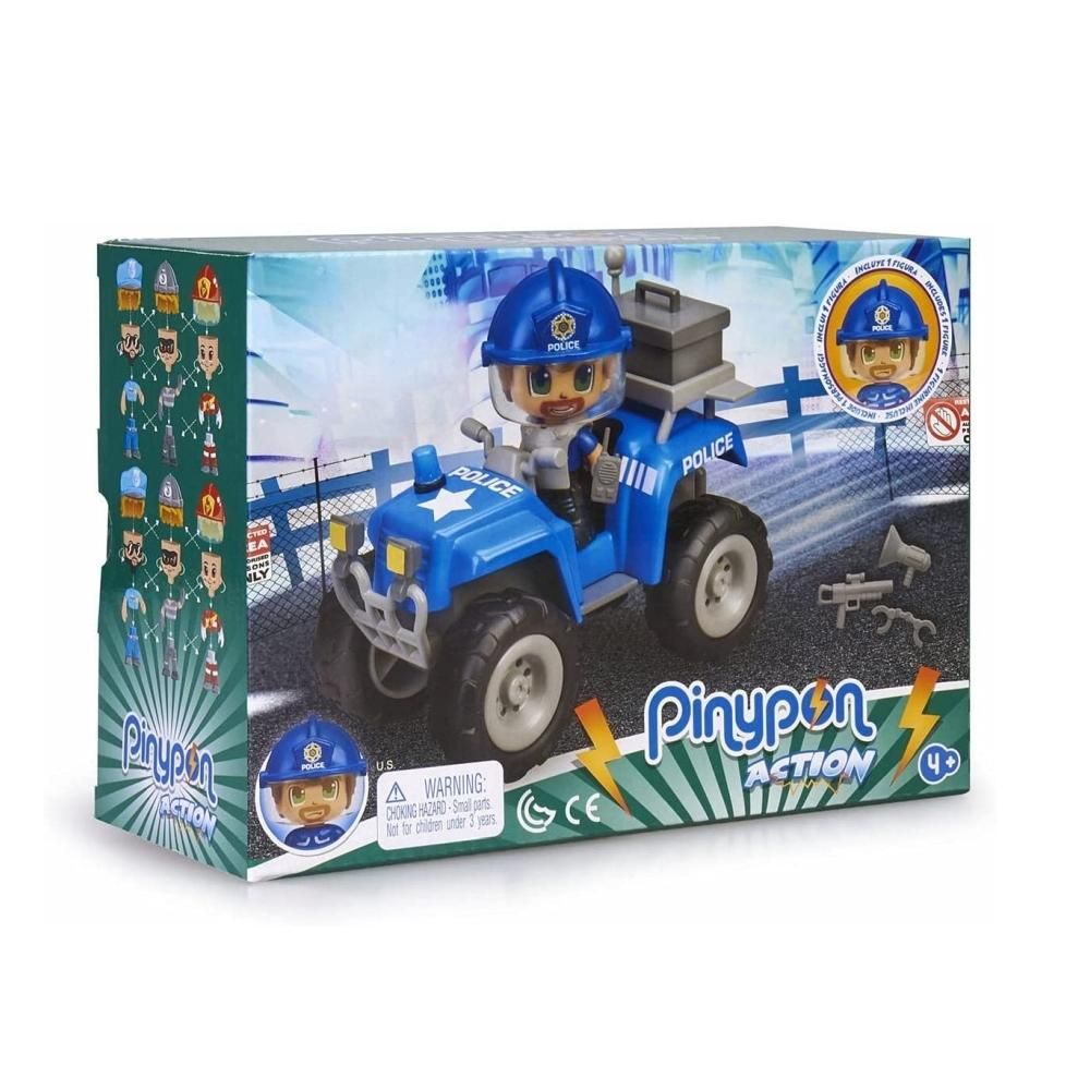 Pinypon Action Rendőrségi quad