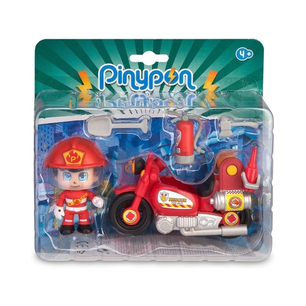 Pinypon Action Tűzoltó motorbiciklivel