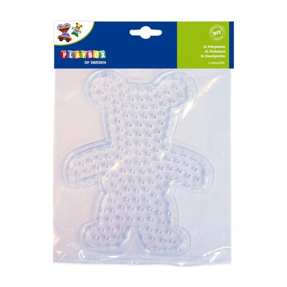 Playbox Forma XL, átlátszó - maci