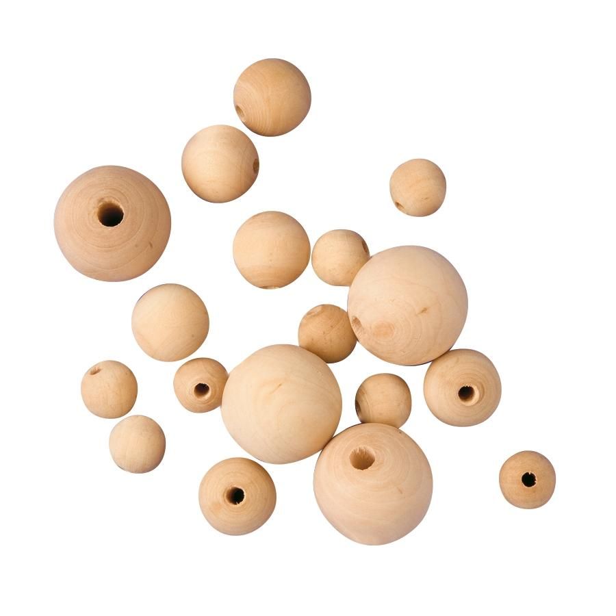 Playbox Golyók fa, 15 mm, 100 db