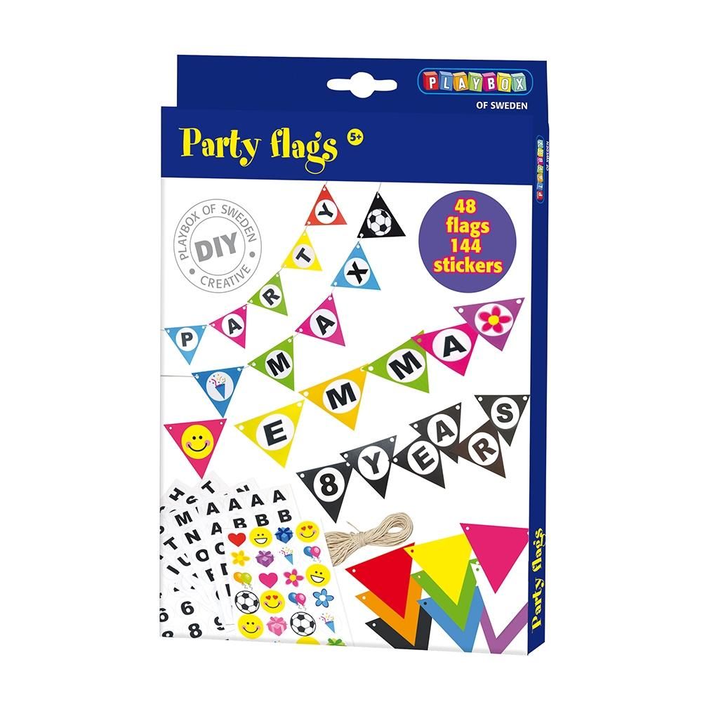 Playbox Kreatív szett - party zászló
