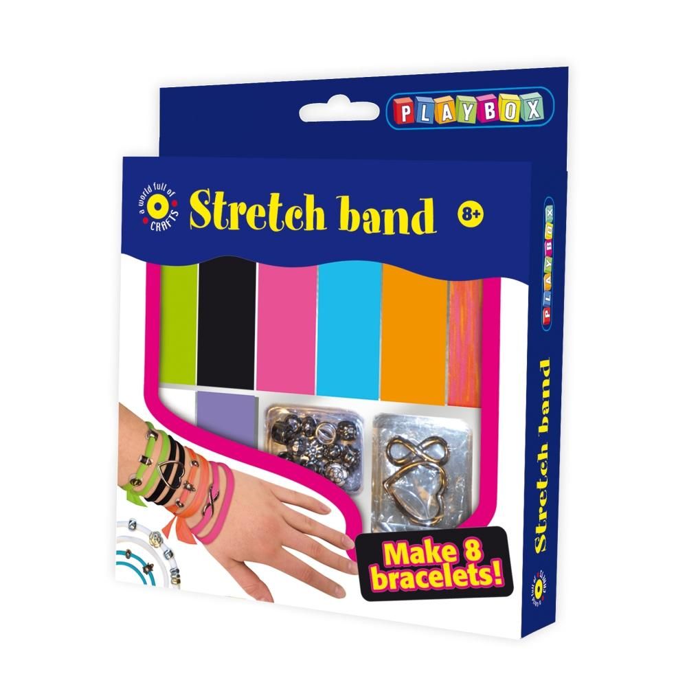 Playbox Kreatív szett - stretch karkötő készítő