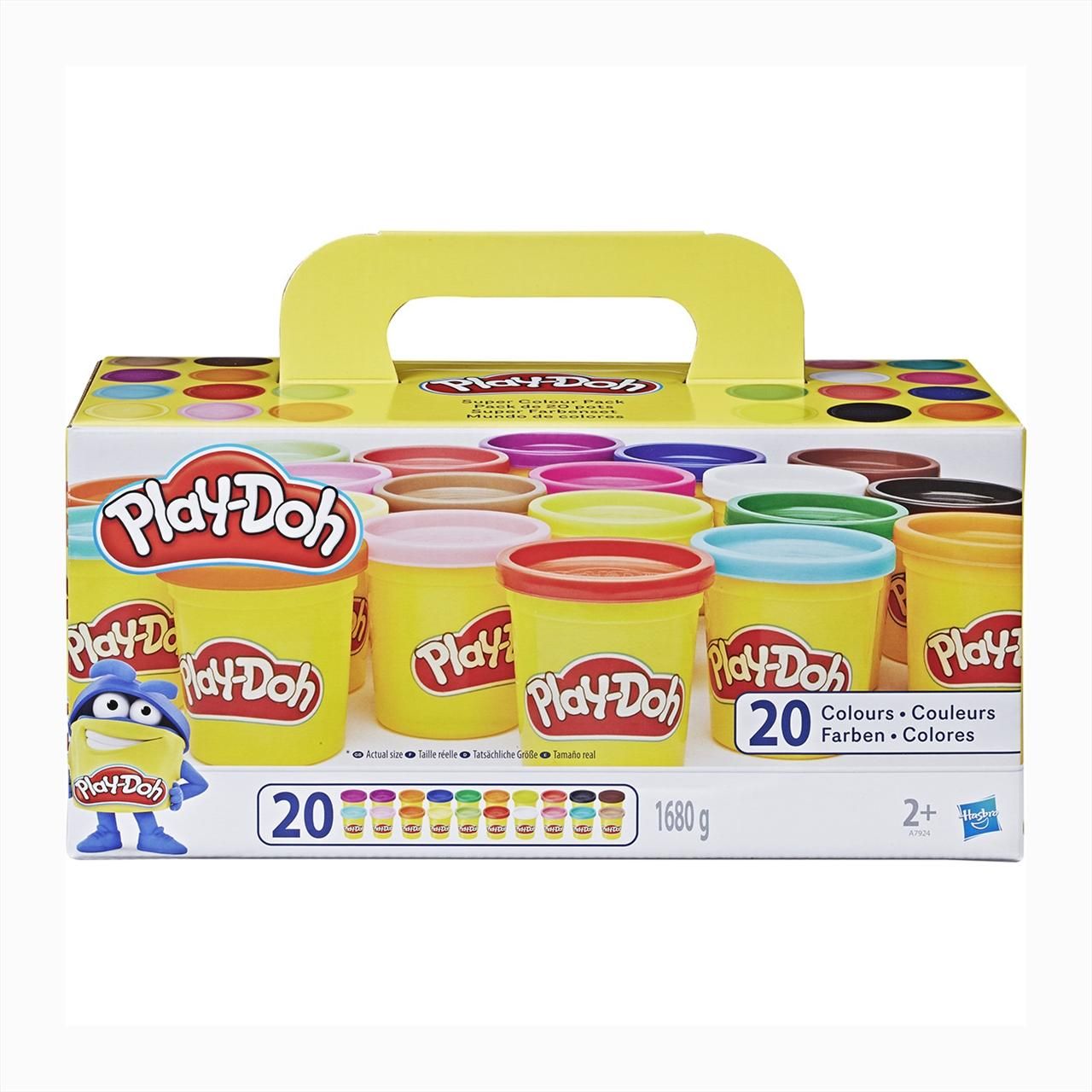 Play-Doh 20 tégelyes színes gyurma készlet (A7924)
