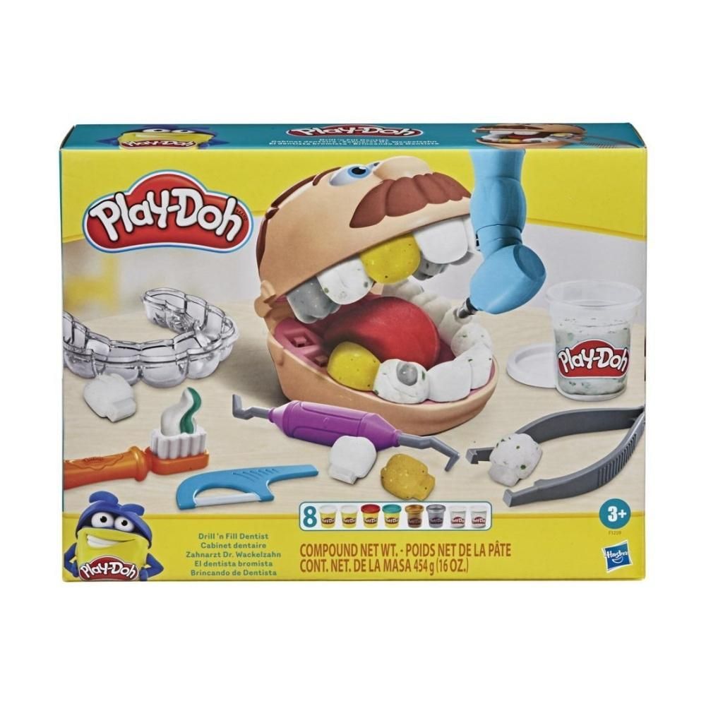 Play-Doh Fogászat és fogyszabályzás gyurma készlet