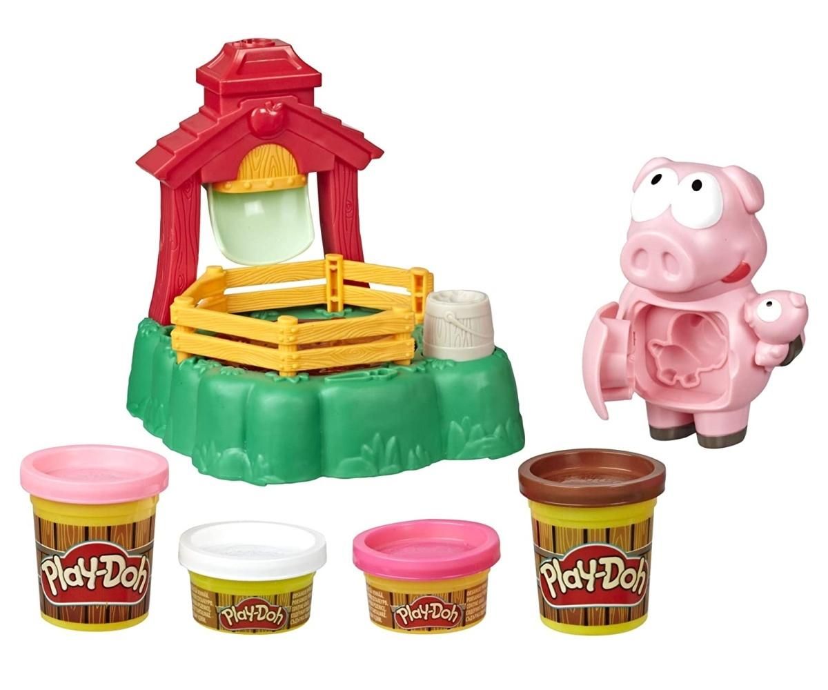 Play-Doh Pigsley és a dagonyázó malacok gyurma készlet