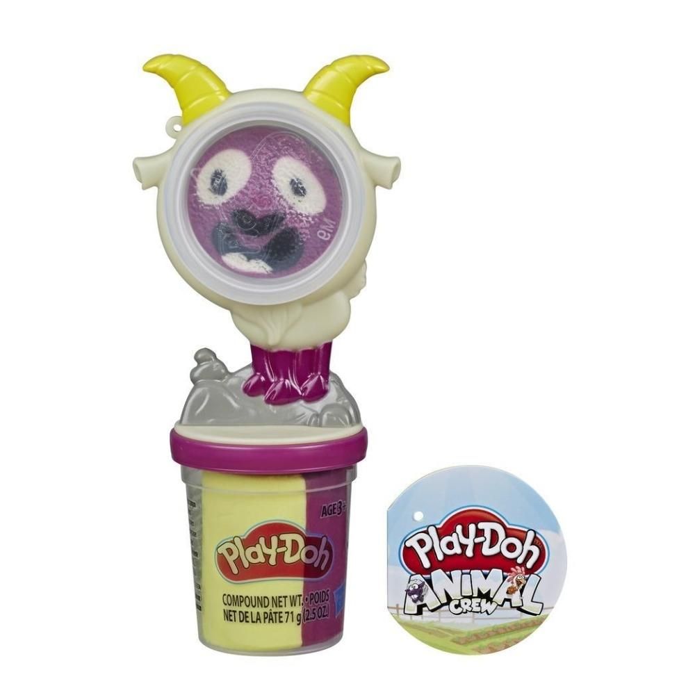 Play-Doh Tégelyes gyurma állatkás formával - kecske