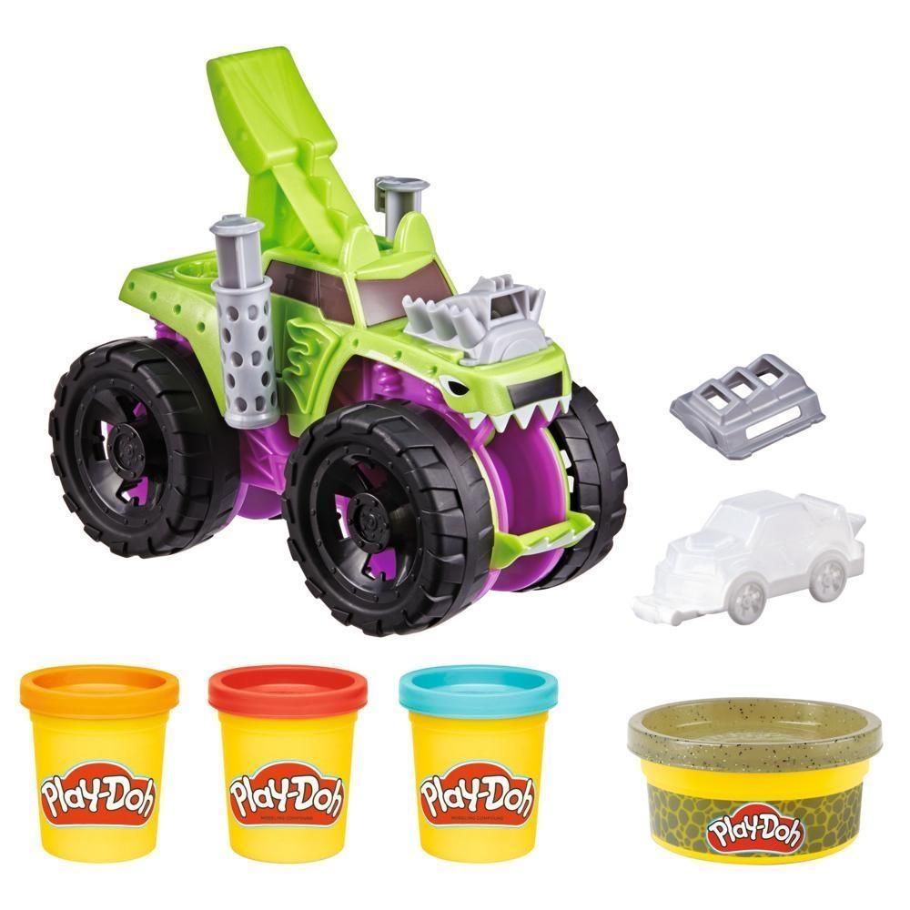 Play-Doh Wheels Szörnyverda gyurmaszett (F1322)