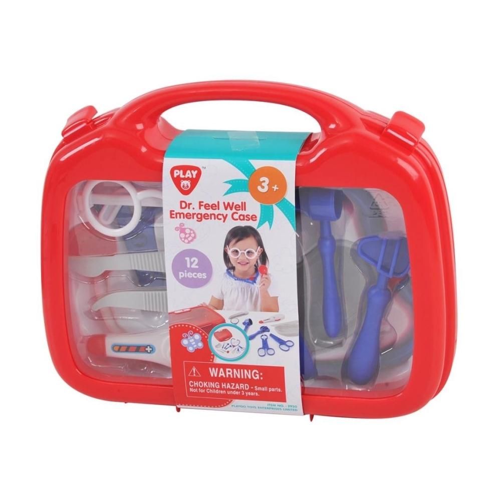 Playgo Dr. Feel Well doktortáska 12 db-os