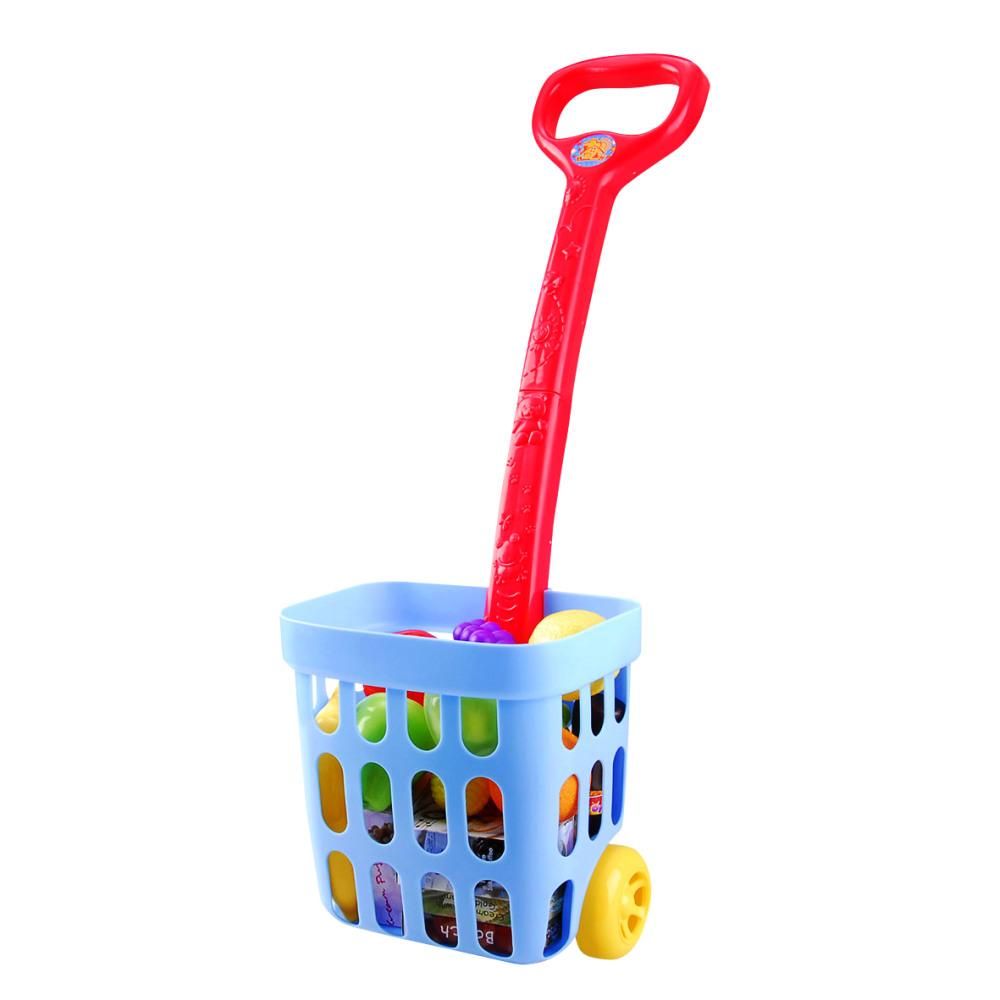 Playgo Gurulós bevásárló kosár készlet