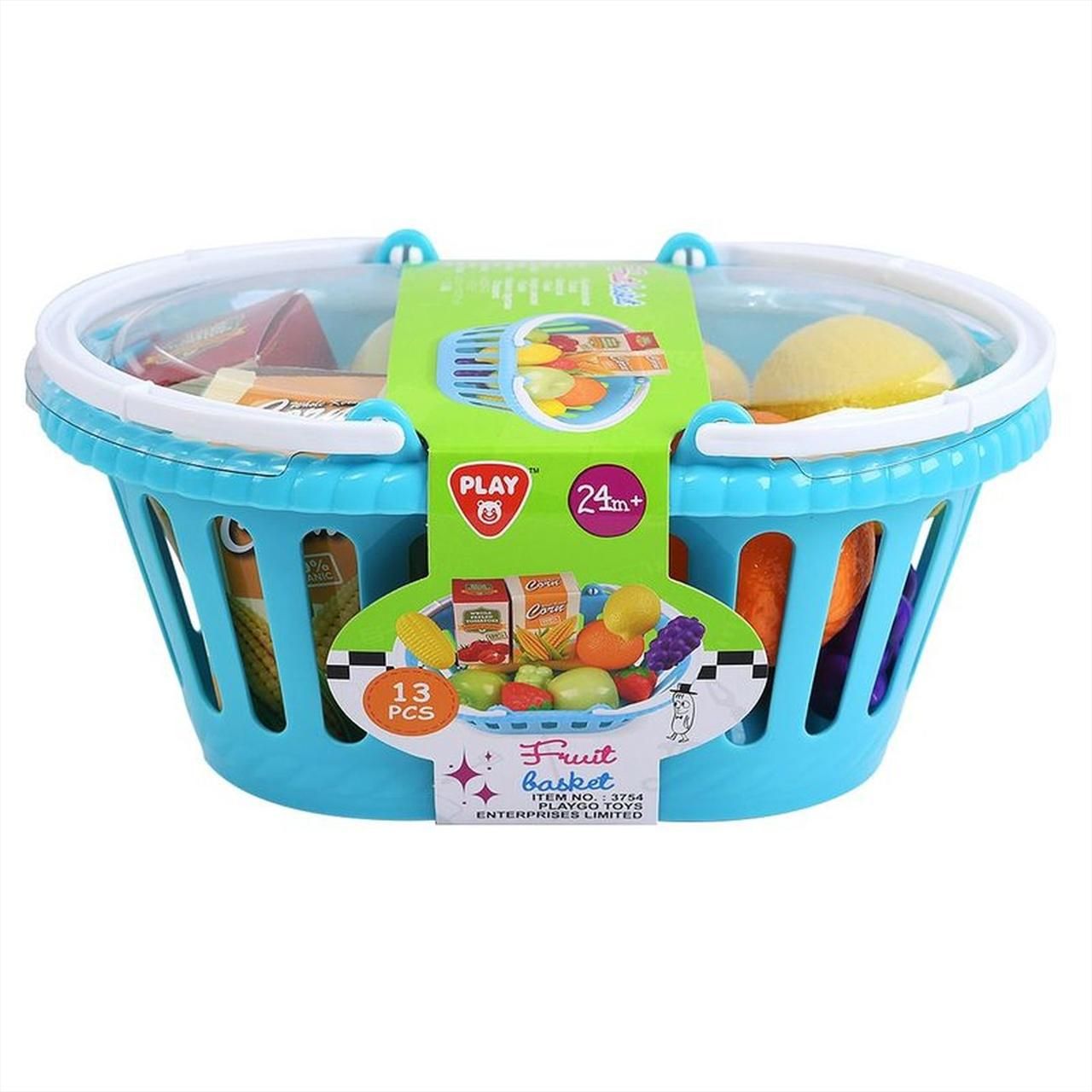 Playgo Gyümölcskosár készlet 13 darabos