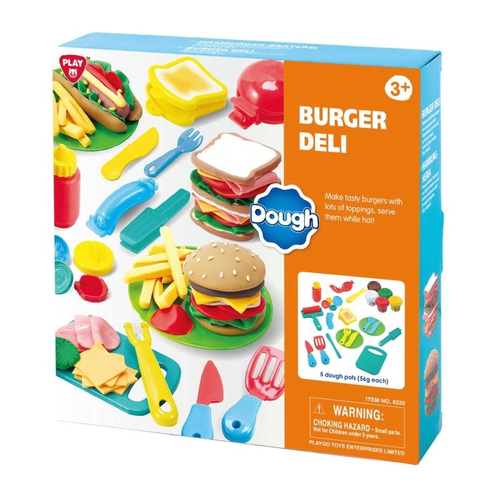 Playgo Gyurmakészlet hamburgeres