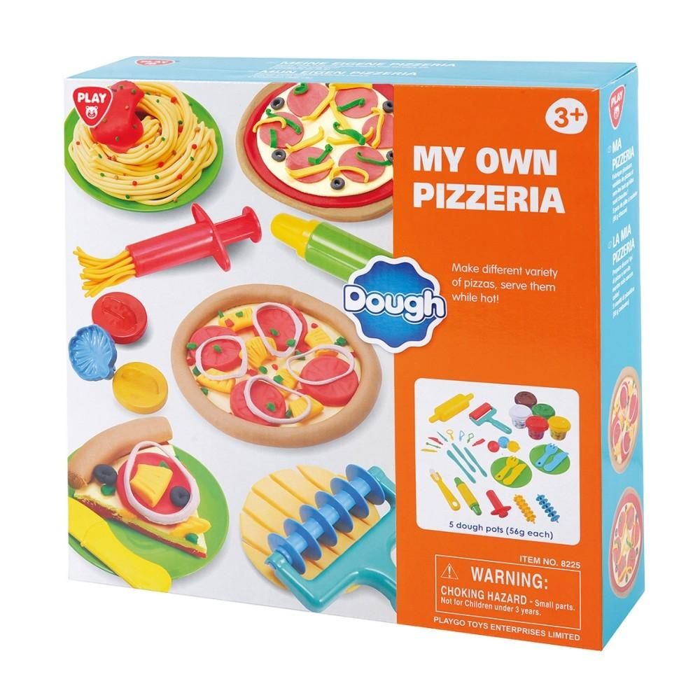 Playgo Gyurmakészlet pizzéria