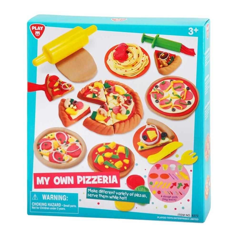 Playgo Gyurmakészlet pizzéria