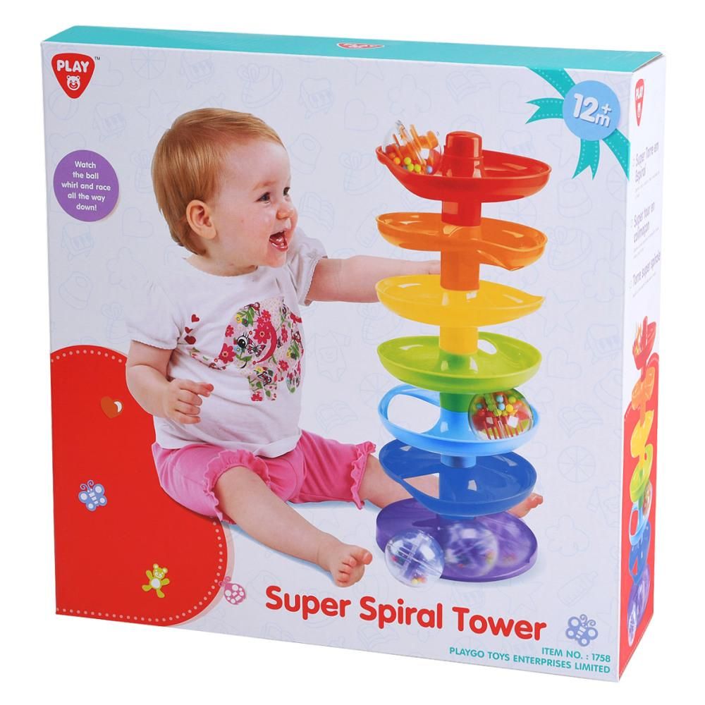 Playgo Szivárvány bébi golyópálya