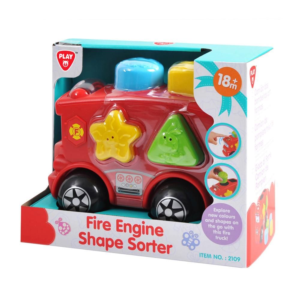 Playgo Tűzoltóautó formaválogató