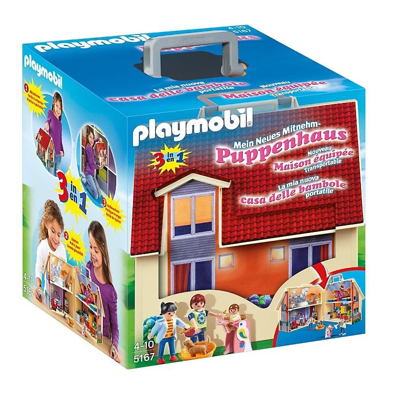 PLAYMOBIL® 5167 Hordozható Családi ház 