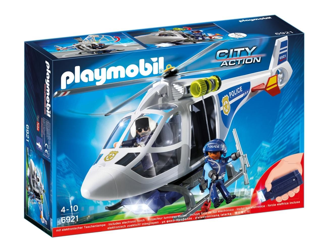 PLAYMOBIL® 6921 Rendőrhelikopter keresőreflektorral