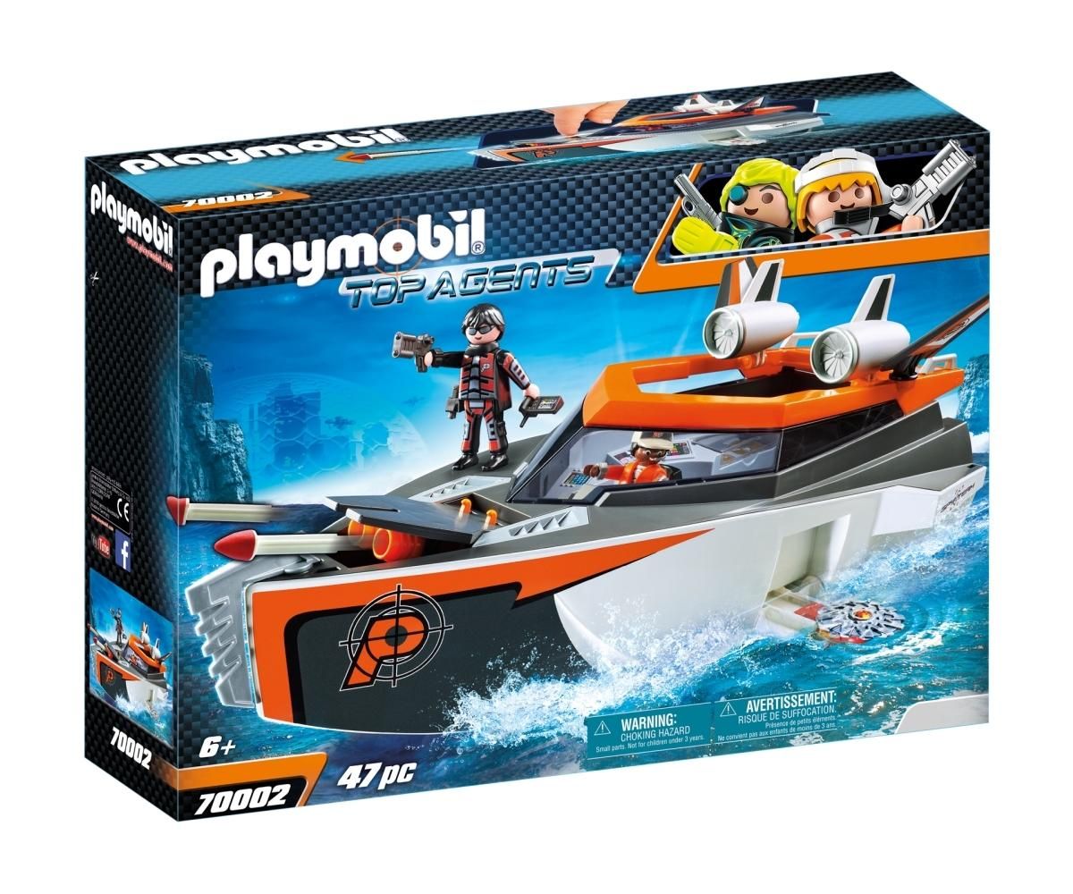 PLAYMOBIL® 70002 SPY TEAM Hadihajója
