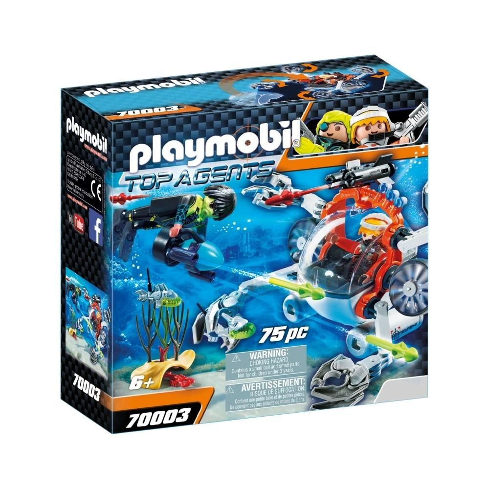 PLAYMOBIL® 70003 SPY TEAM Tengeralattjárója