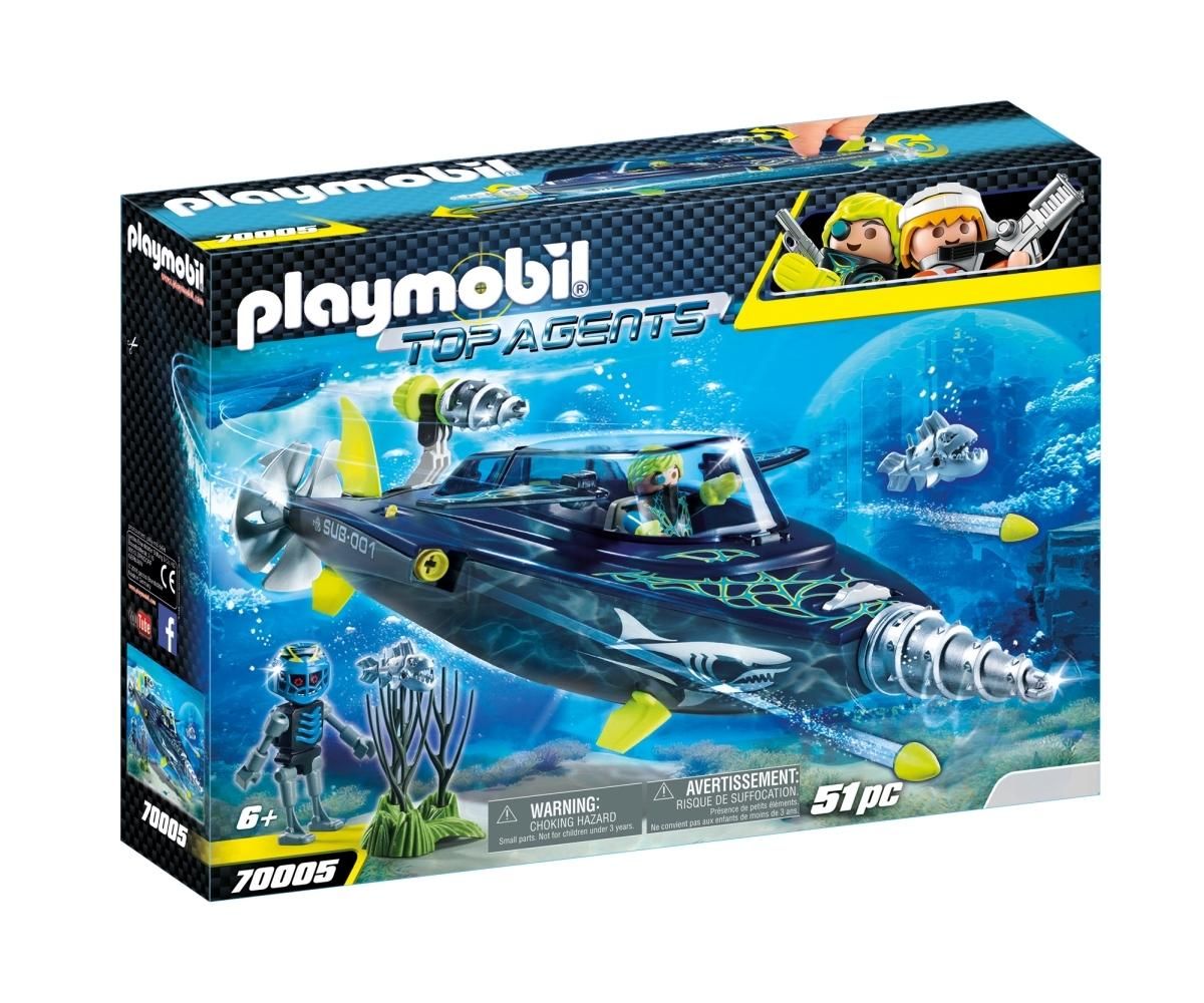 PLAYMOBIL® 70005 TEAM S.H.A.R.K. Fúró rombolója