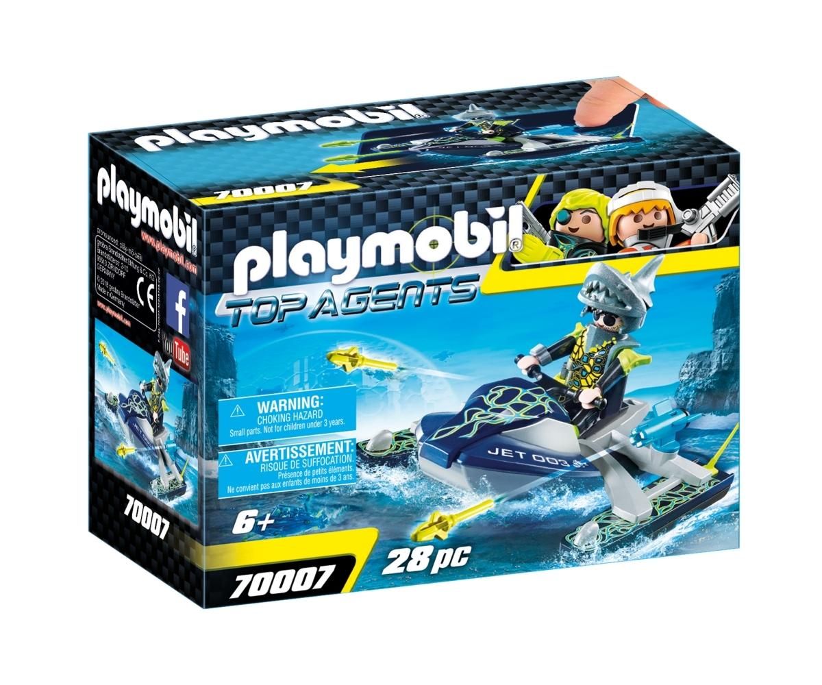 PLAYMOBIL® 70007 TEAM S.H.A.R.K. Rakétavetős jet skije