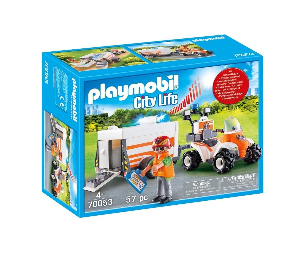 PLAYMOBIL® 70053 Mentő quad utánfutóval