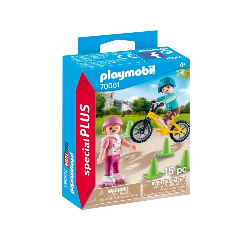 PLAYMOBIL® 70061 Görkorizó és bicikliző gyerekek