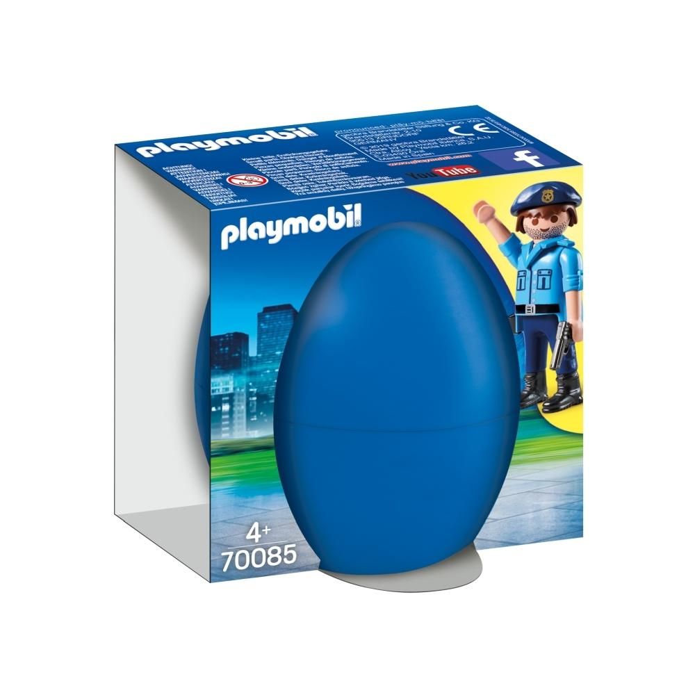 PLAYMOBIL® 70085 Rendőr kutyával tojásban