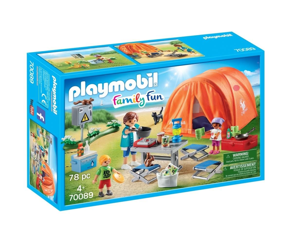 PLAYMOBIL® 70089 Családi kempingezés