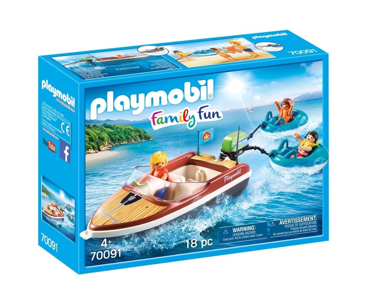 PLAYMOBIL® 70091 Motorcsónak vízi fánkokkal