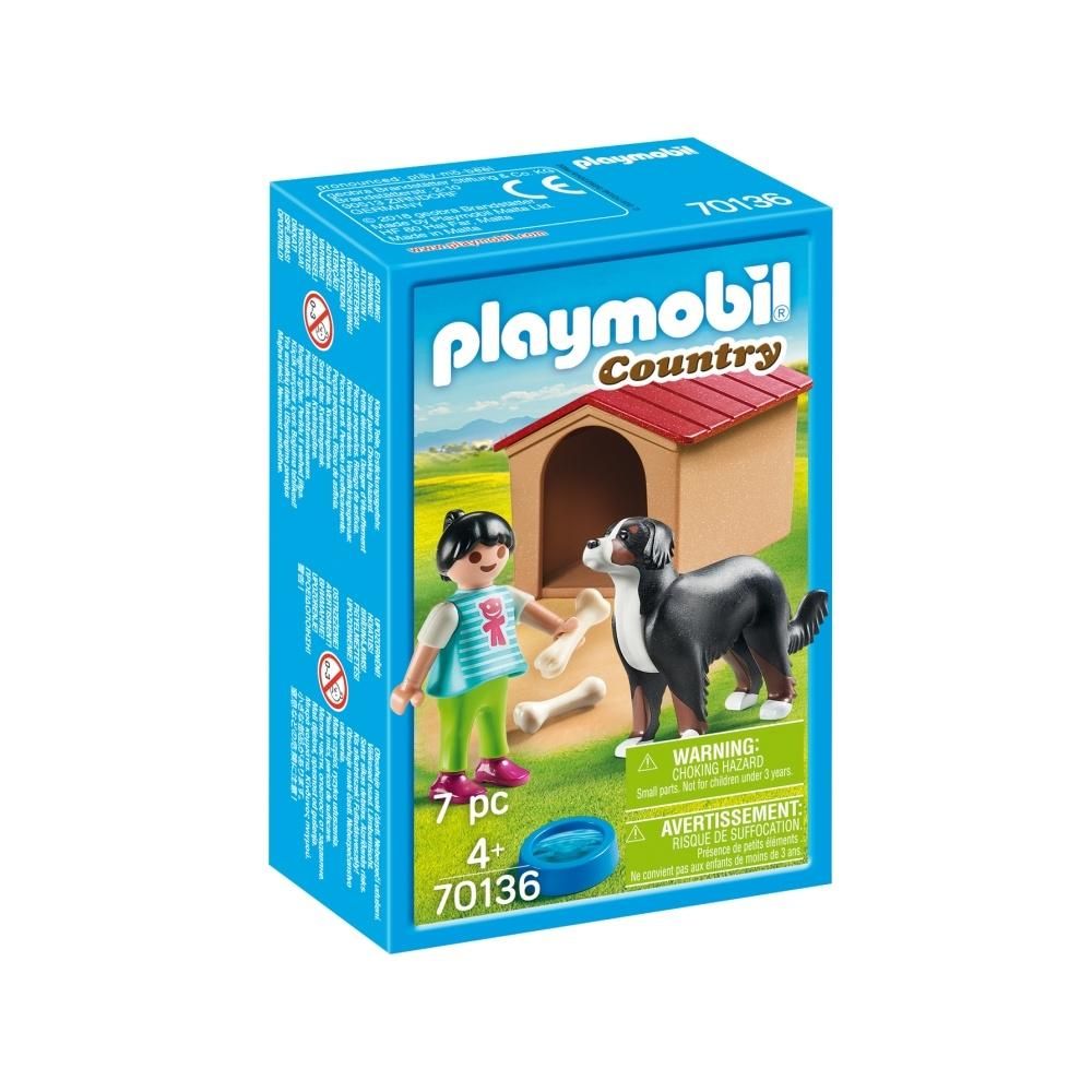PLAYMOBIL® 70136 Házőrző kutyaházzal