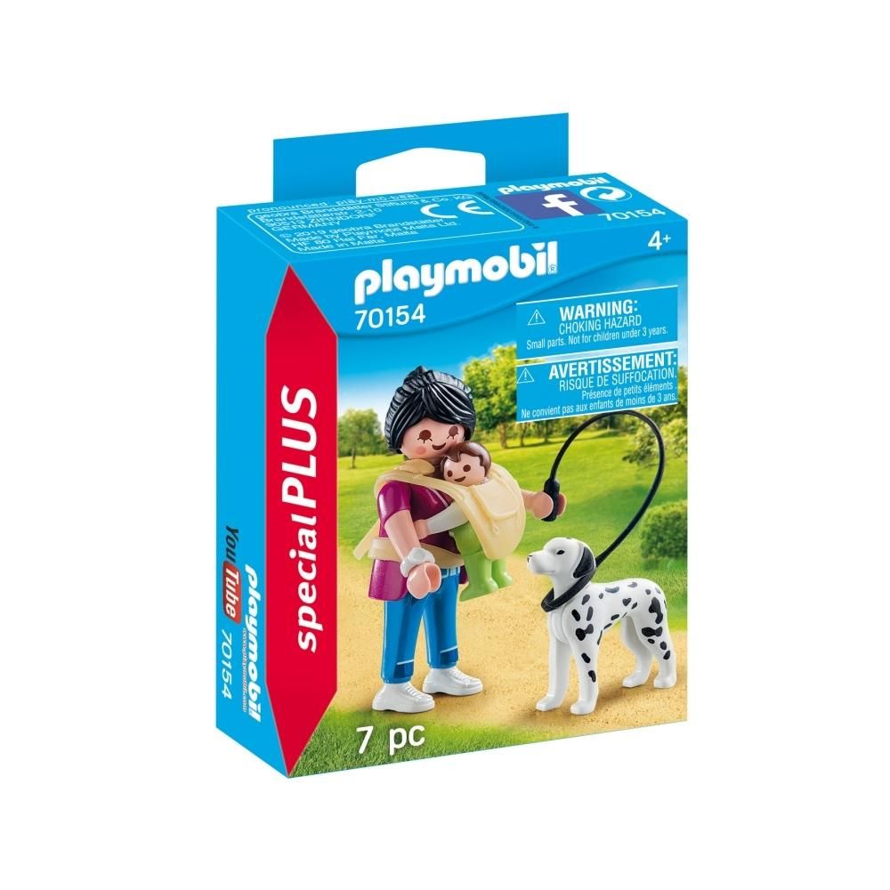 PLAYMOBIL® 70154 Anyuka kisbabával és kutyával