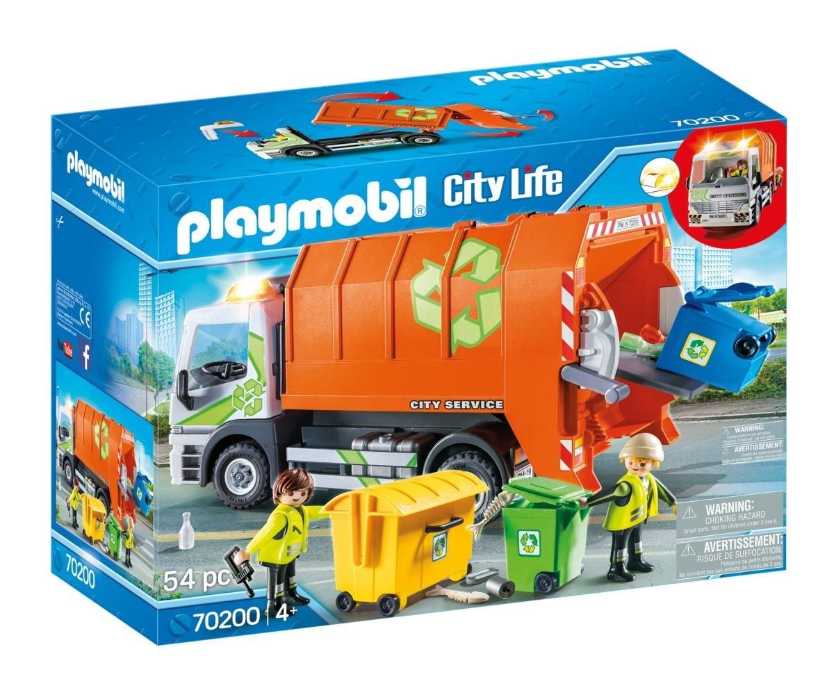 PLAYMOBIL® 70200 Szelektív hulladékgyűjtő kukásautó